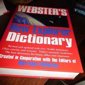 Webster New Explorer Dictionary